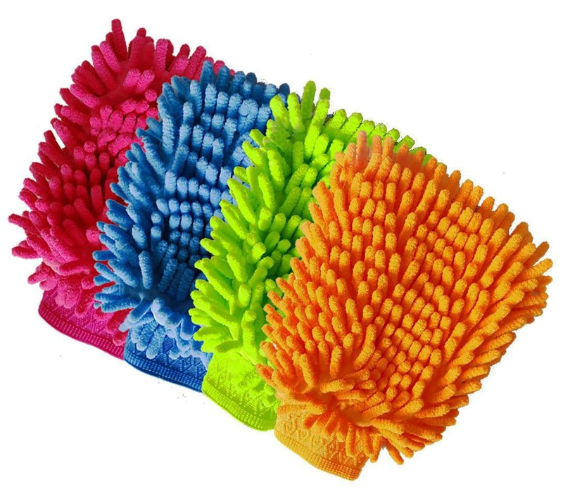 waschhandschuh auto noodle Microfiber Chenille Car Wash Mitt Cleaning Glove