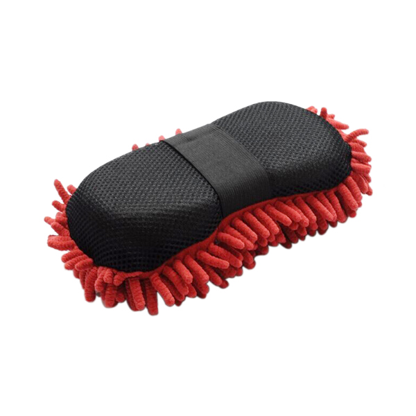 premium quality microfiber chenille auto esponja para noodle car wash sponge