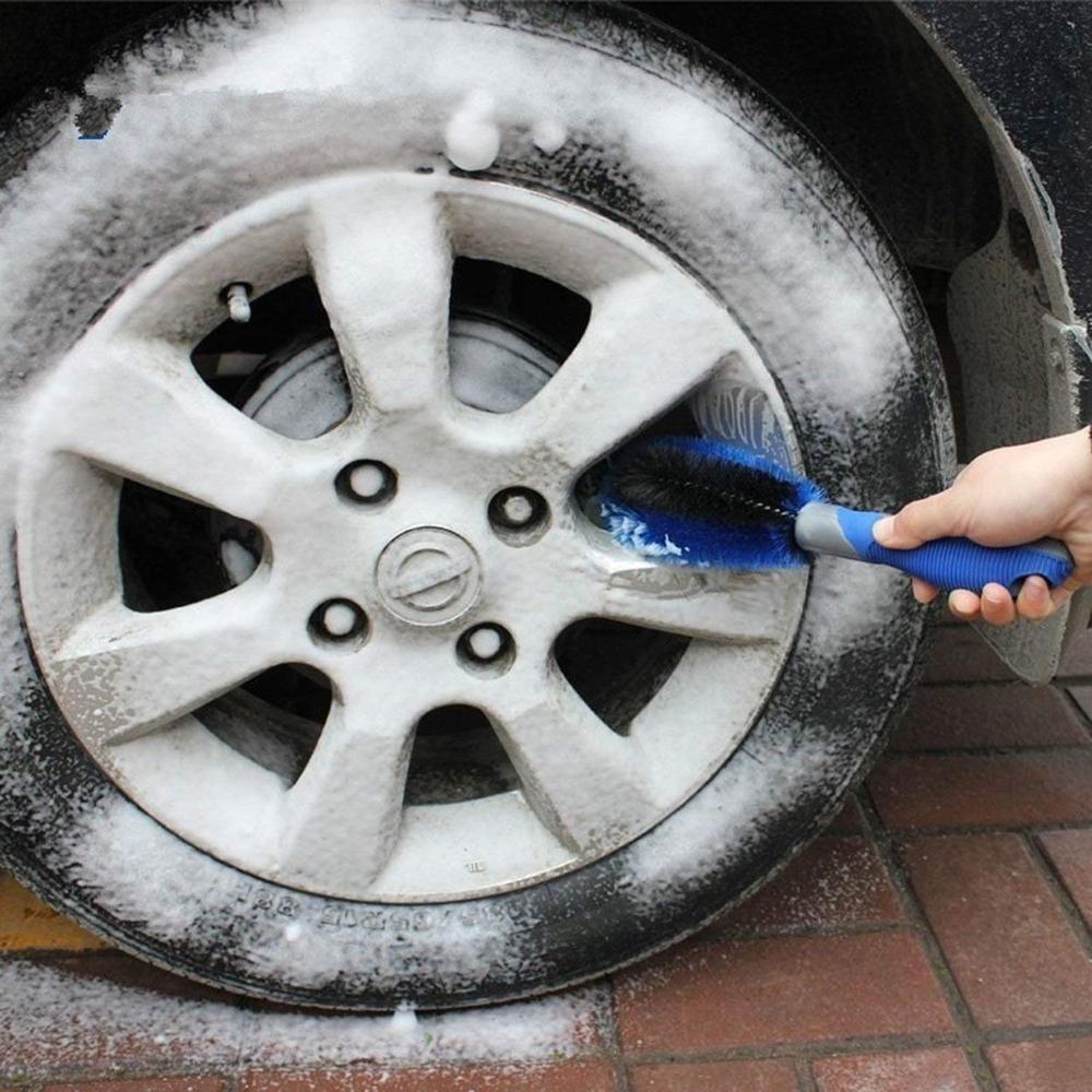 Portable Car Cleaning Wheel Brush