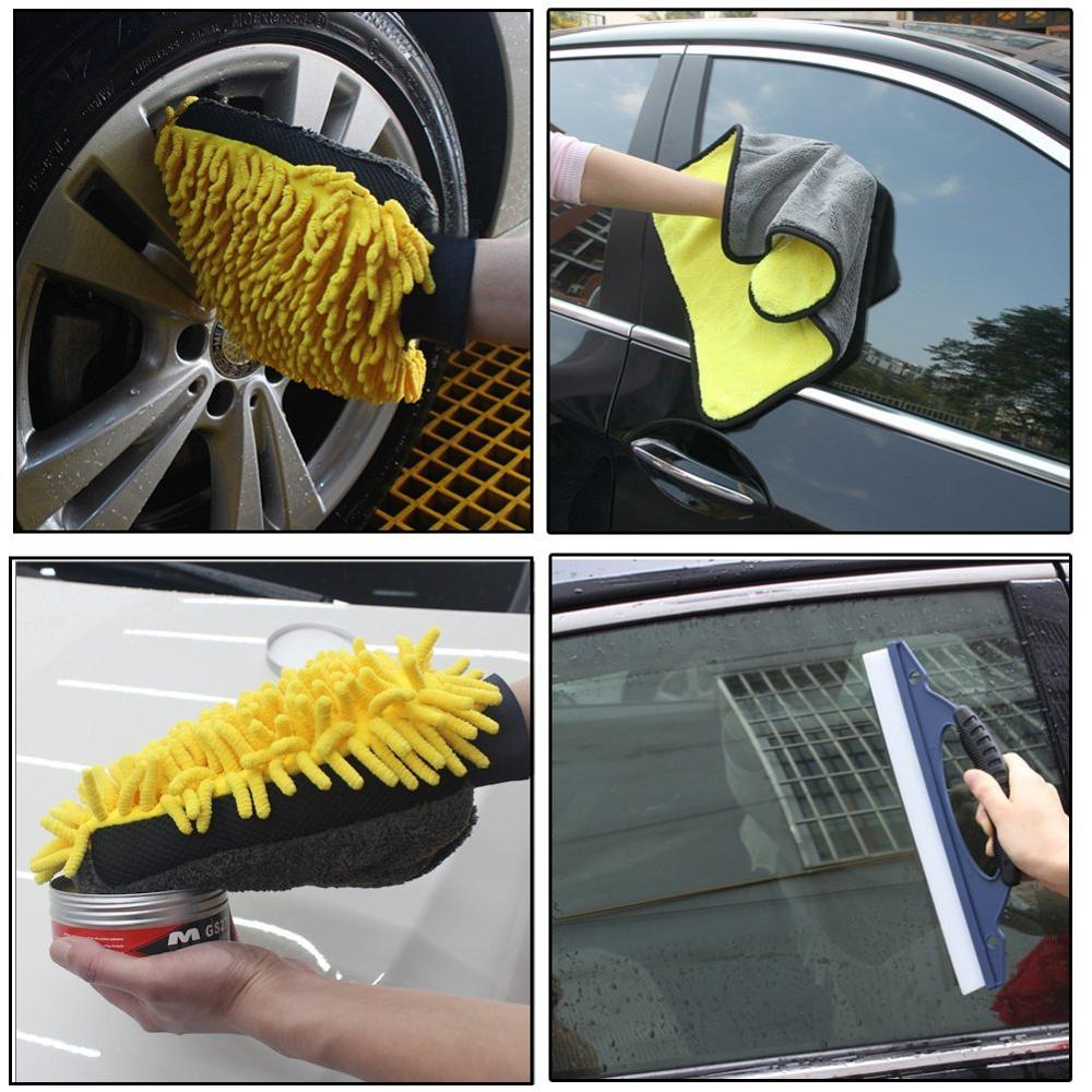 Premium Car Cleaning Microfiber Kit