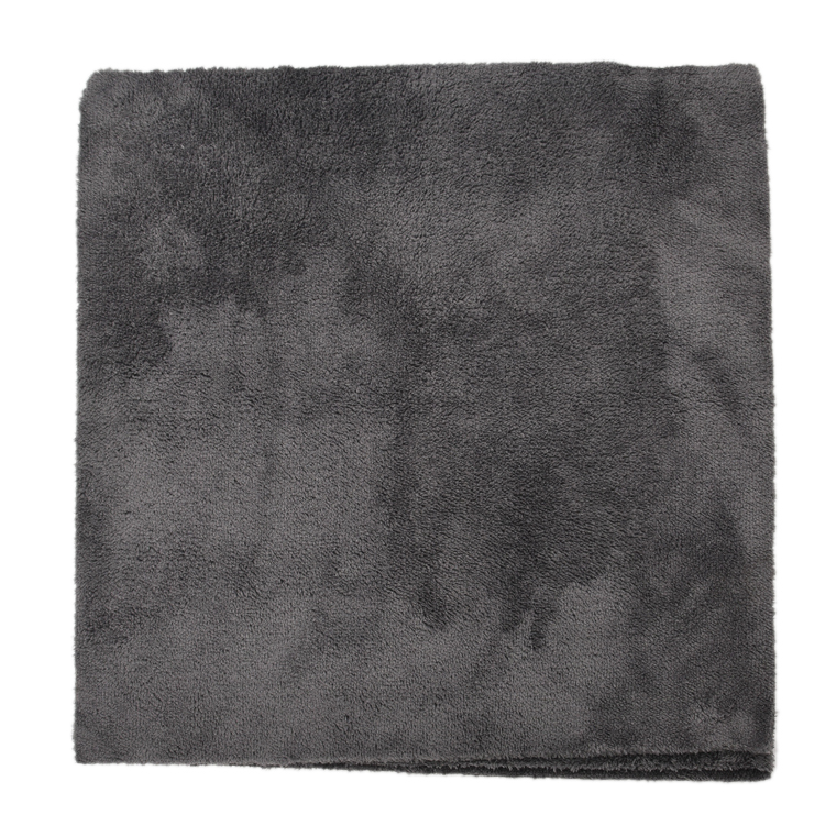 plush edgeless microfiber 400gsm 500gsm car cleaning wash towel