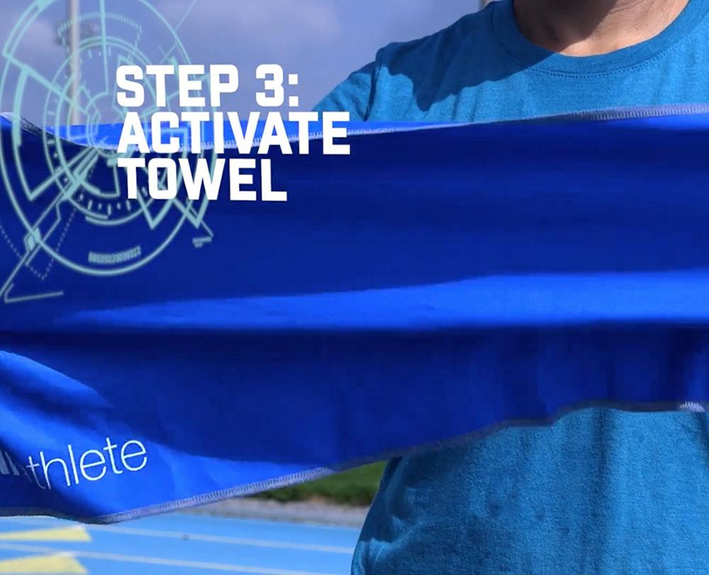 Microfiber yoga towel for gym and sport