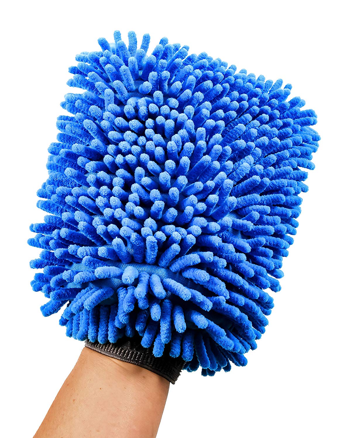 OEM microfiber high pile wash mitt chenille microfiber premium scratch-free wash mitt Premium Super Cleaning Glove