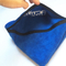 Suede Sports Microfiber Exercise Terry Towel With Zipped Pocket