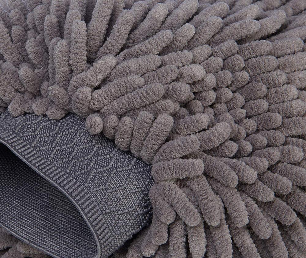chenille noodle microfiber polyester synthetic wool car wash mitt
