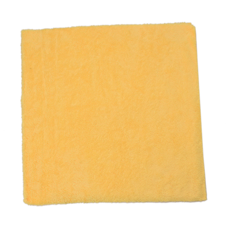 Supermarket sell microfiber car wash towel edgeless plush microfiber coral fleece towel