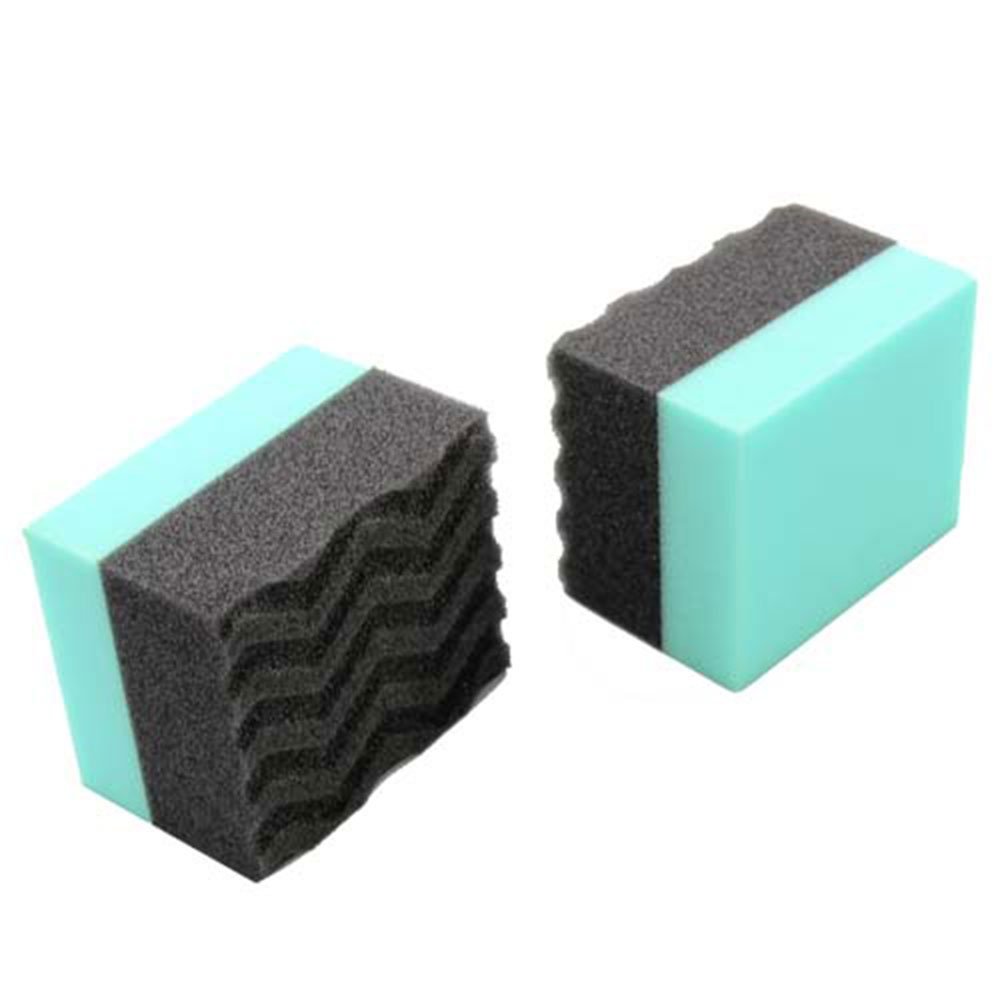 Double Side Colored Car Waxing Applicator Pads Sponge