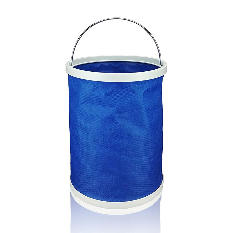 9L foldable water pail collapsible portable bucket
