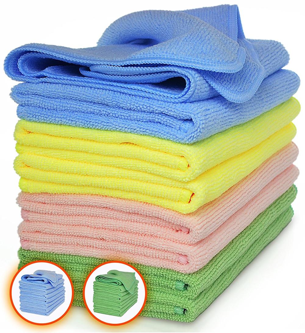 Factory Directly Streak-Free Microfiber Cleaning Cloth