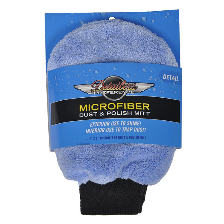 Multi-purpose microfiber wash mitt