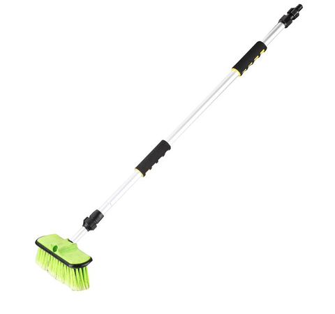 2020 newly design telescopic car tire rotary cleaning brush