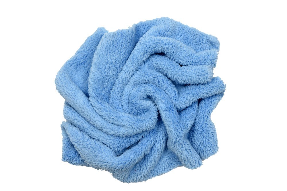 Edgeless microfibre cleaning cloths