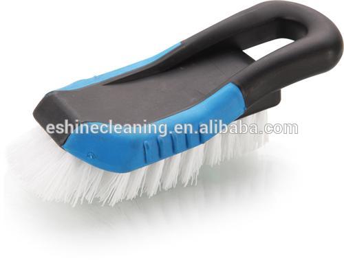 Generic Handle Sponge Car Tire Wax Cleaning Brush