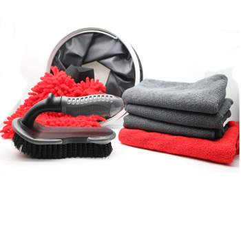 Professional Auto Tool Car Cleaning Set With Water Bucket