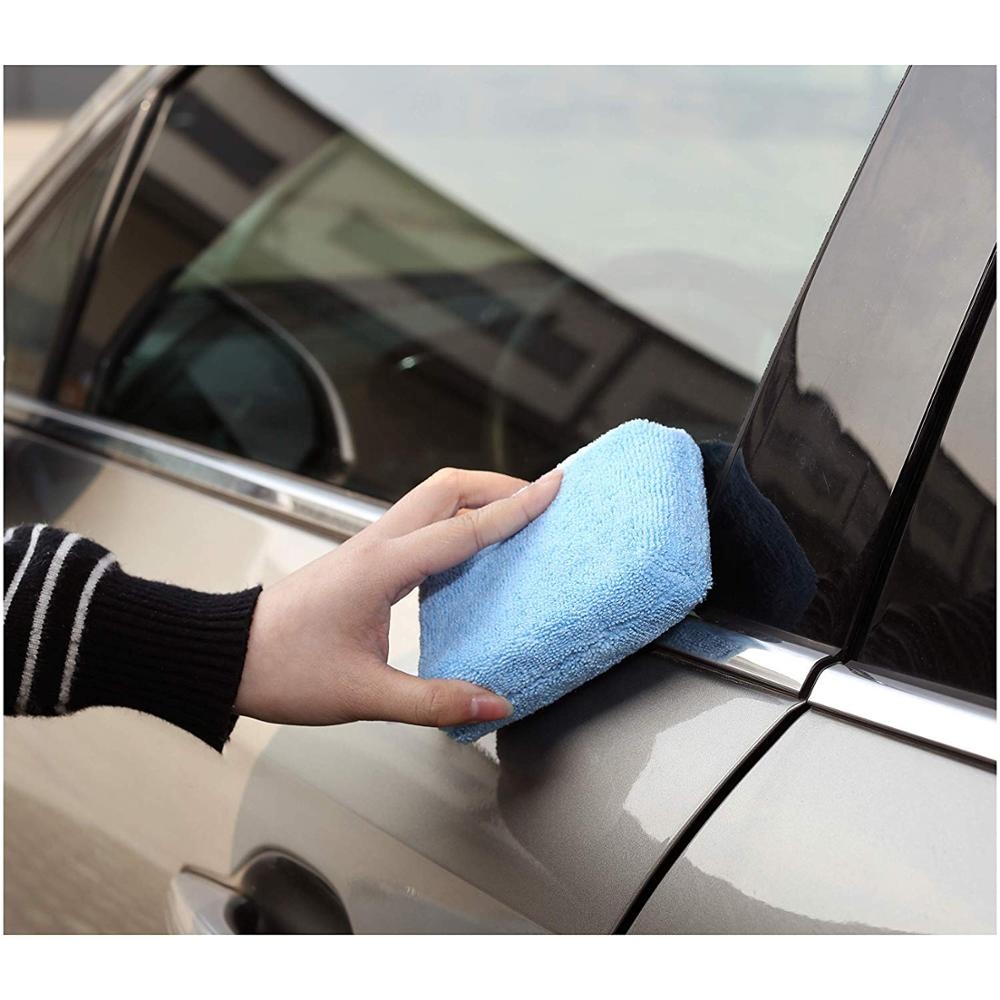China supply washing microfibre plush car wash sponge