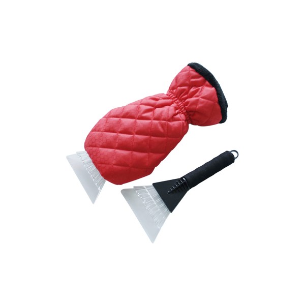 Warm Polyester Ice Scraper Mitt Glove For Car Windshield